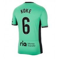 Camiseta Atletico Madrid Koke #6 Tercera Equipación 2023-24 manga corta